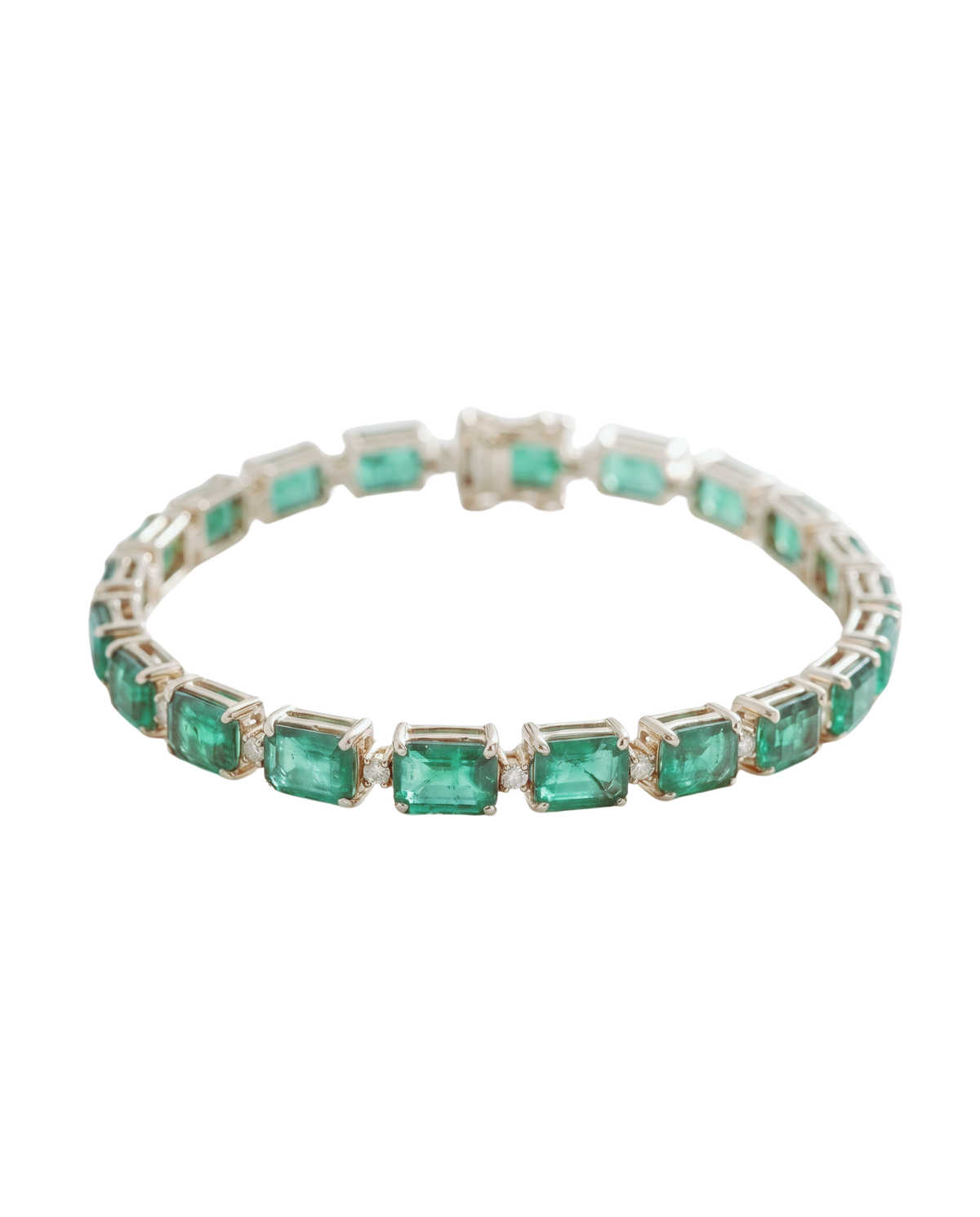 Gemstone Diamond Bracelet | 3mm