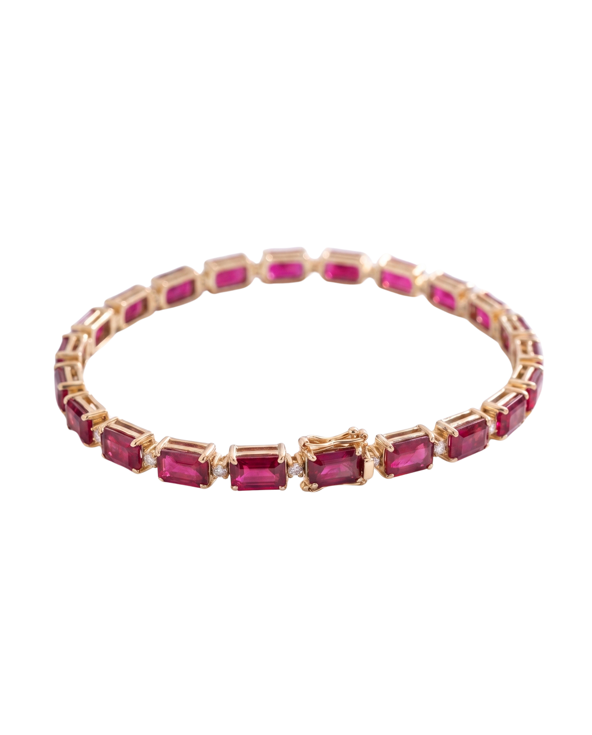 Gemstone Diamond Bracelet | 3mm