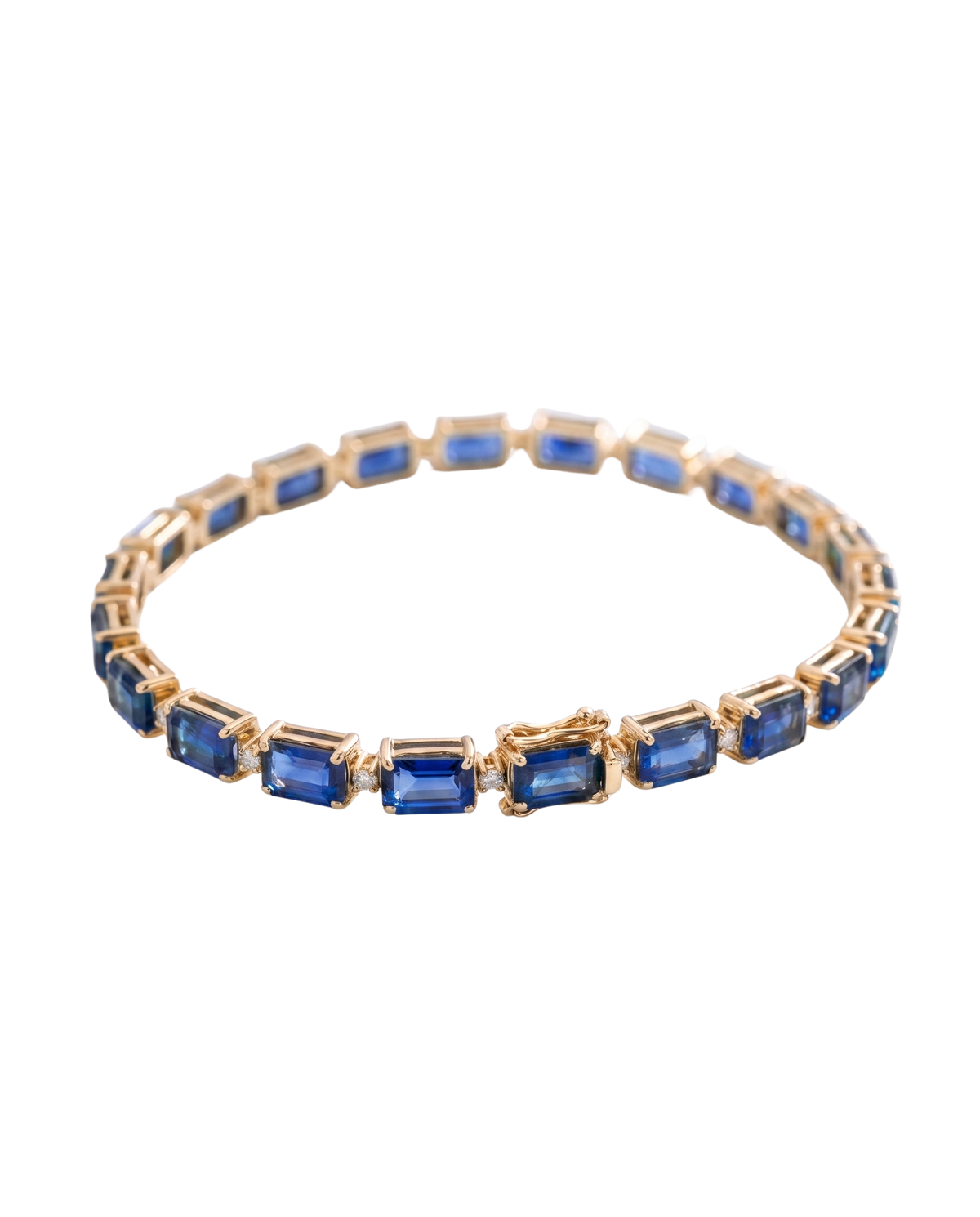 Gemstone Diamond Bracelet | 3mm