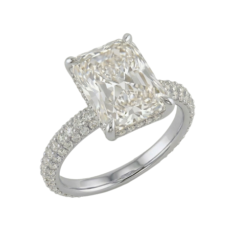 Radiant Pavé Ring