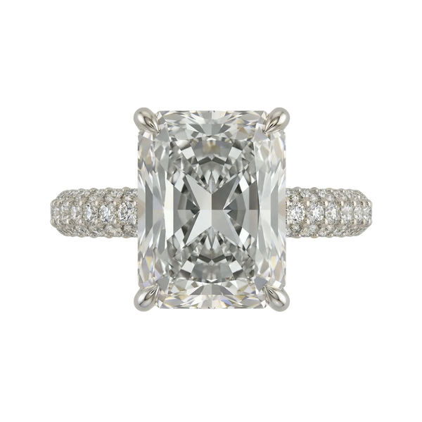 Radiant Pavé Ring
