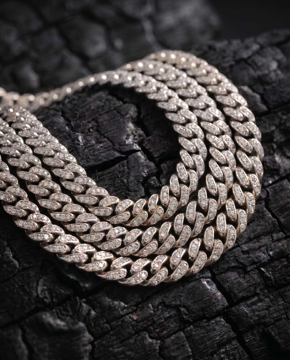 Diamond Pavé Cuban Chain | 6mm