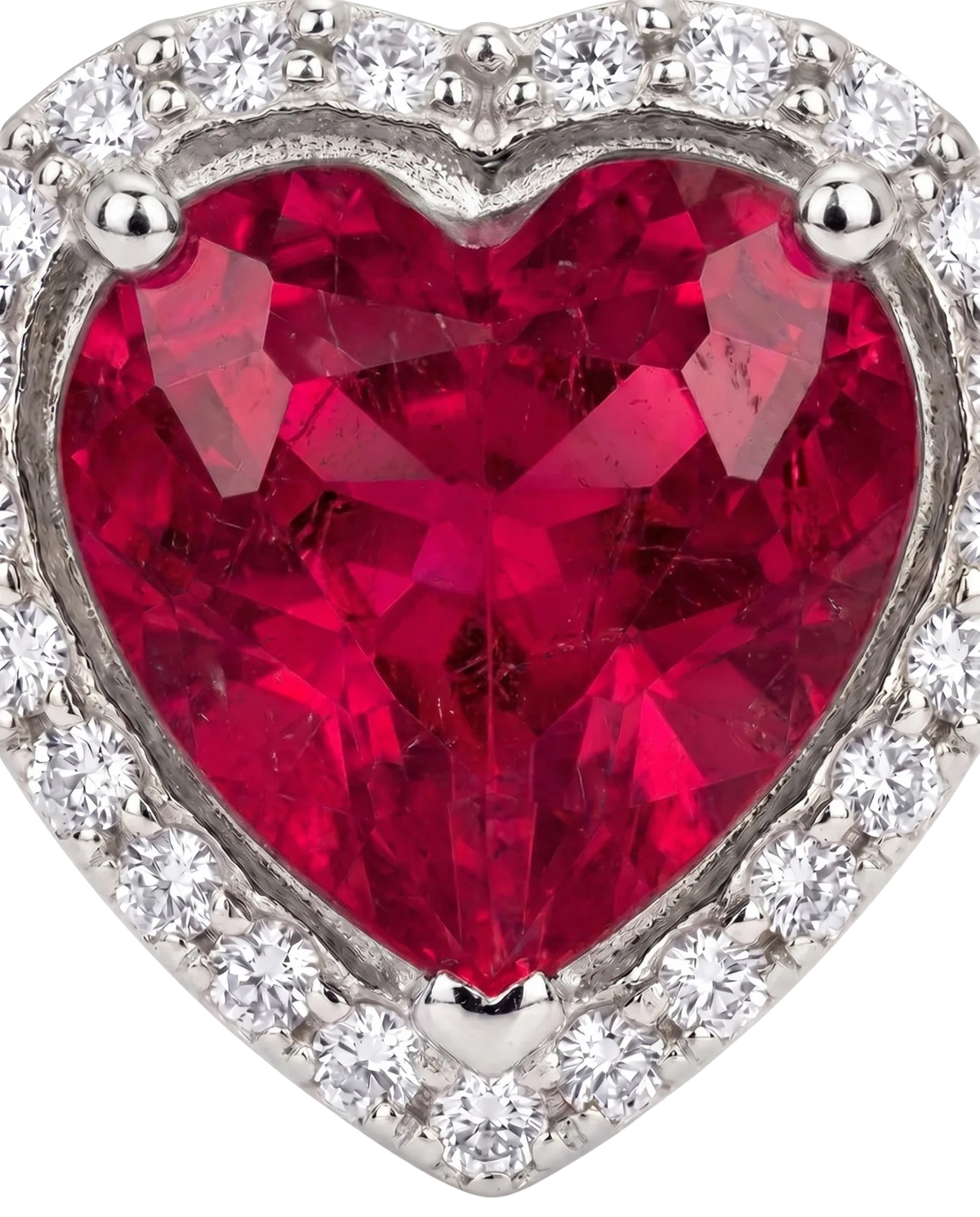 Heart Halo Studs
