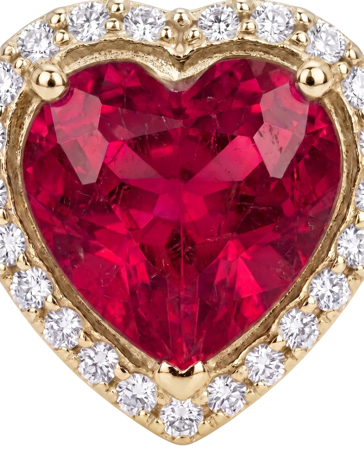 Heart Halo Studs