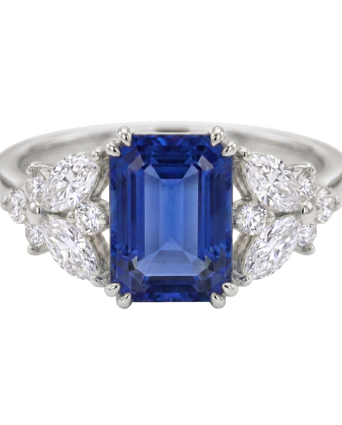 Twilight Ring | Emerald Cut