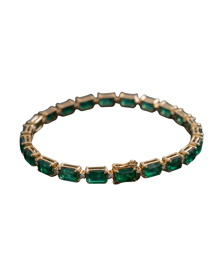 Gemstone Diamond Bracelet | 3mm