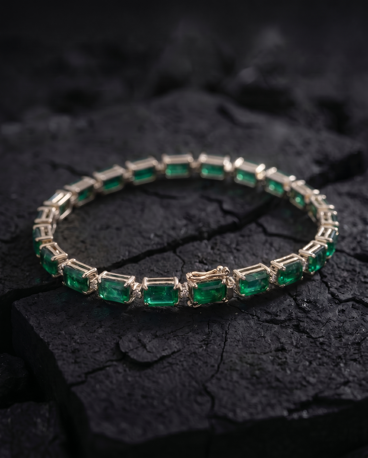 Gemstone Diamond Bracelet | 3mm