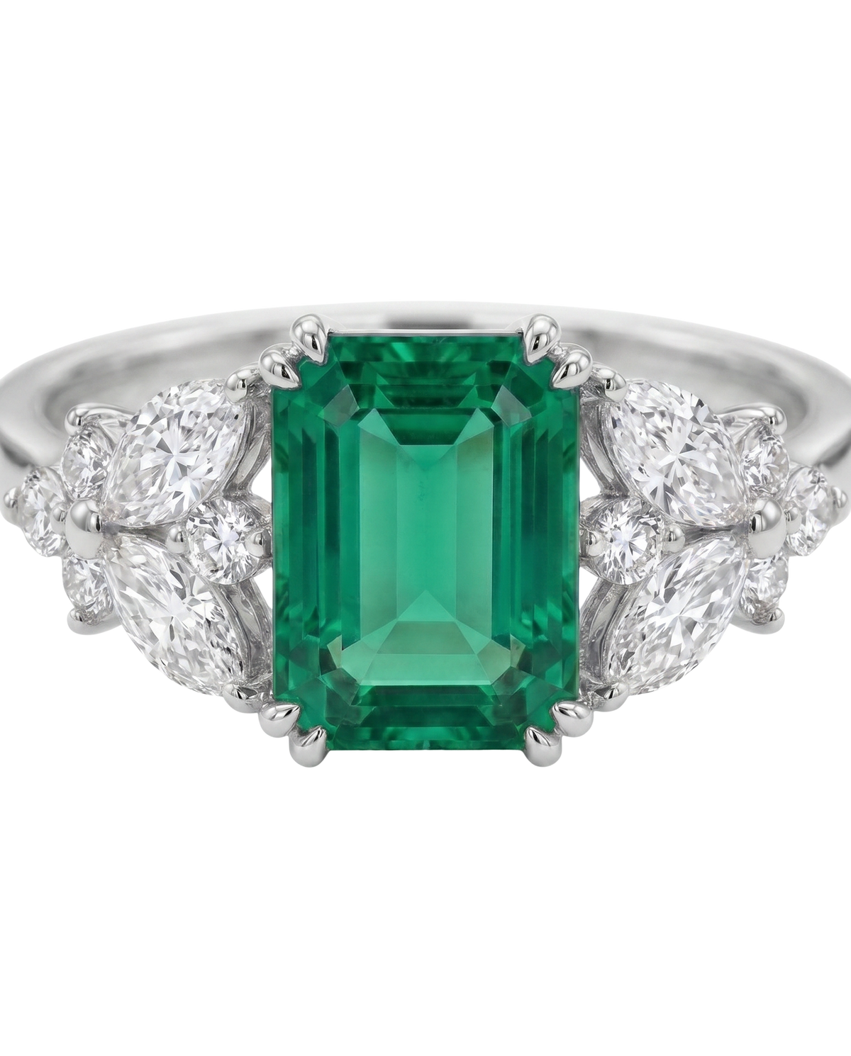Twilight Ring | Emerald Cut