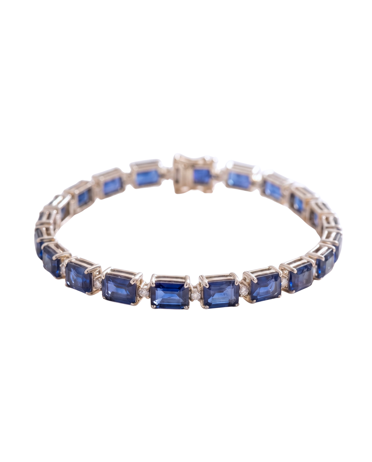 Gemstone Diamond Bracelet | 3mm