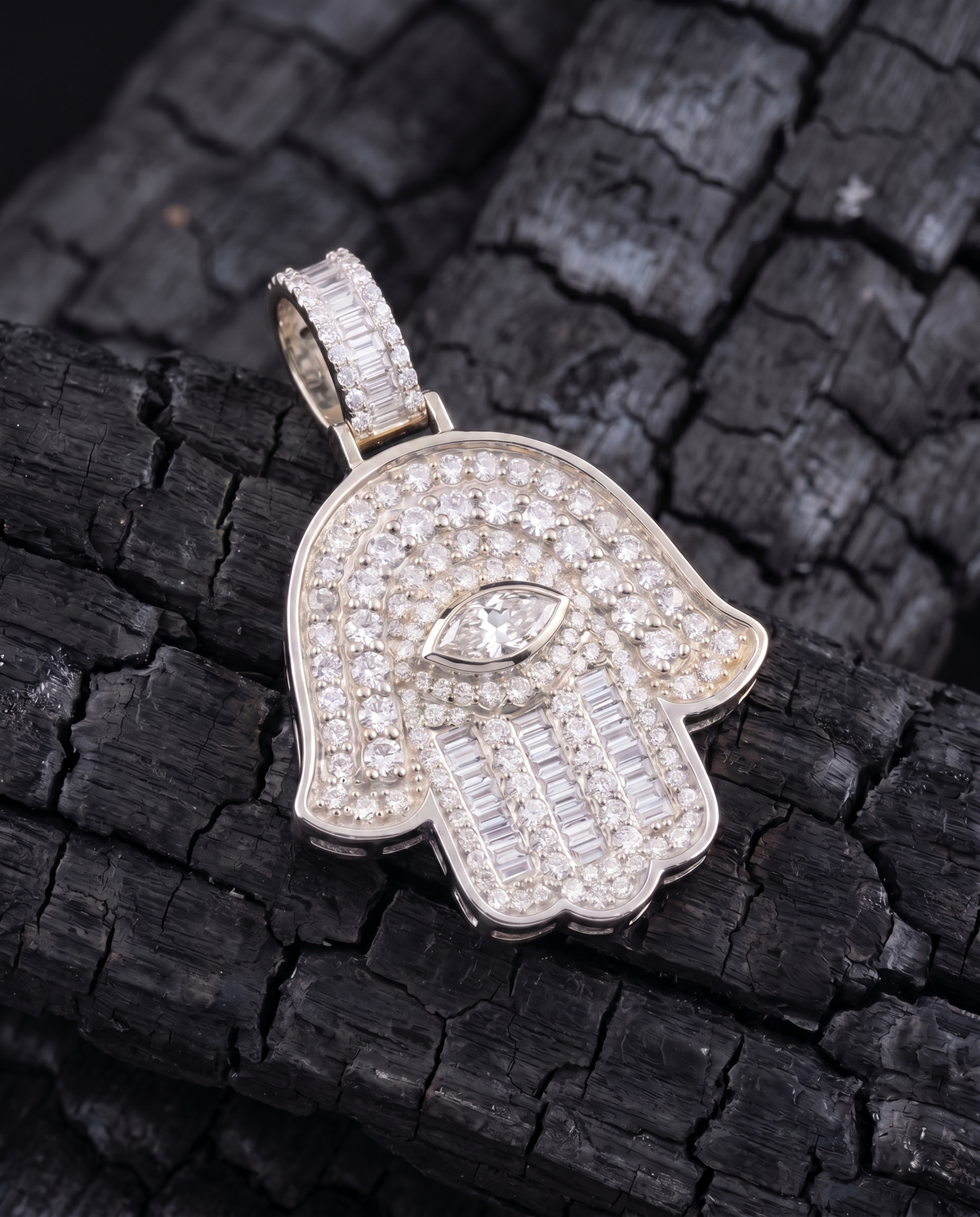 Diamond Hamsa