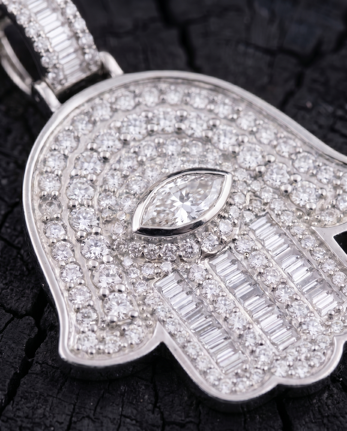 Diamond Hamsa