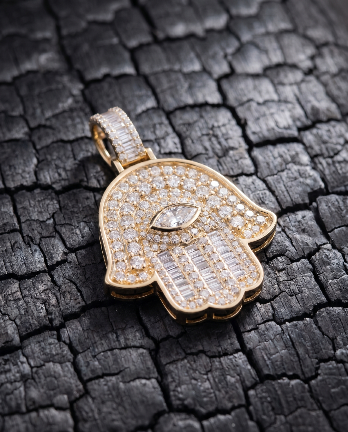 Diamond Hamsa