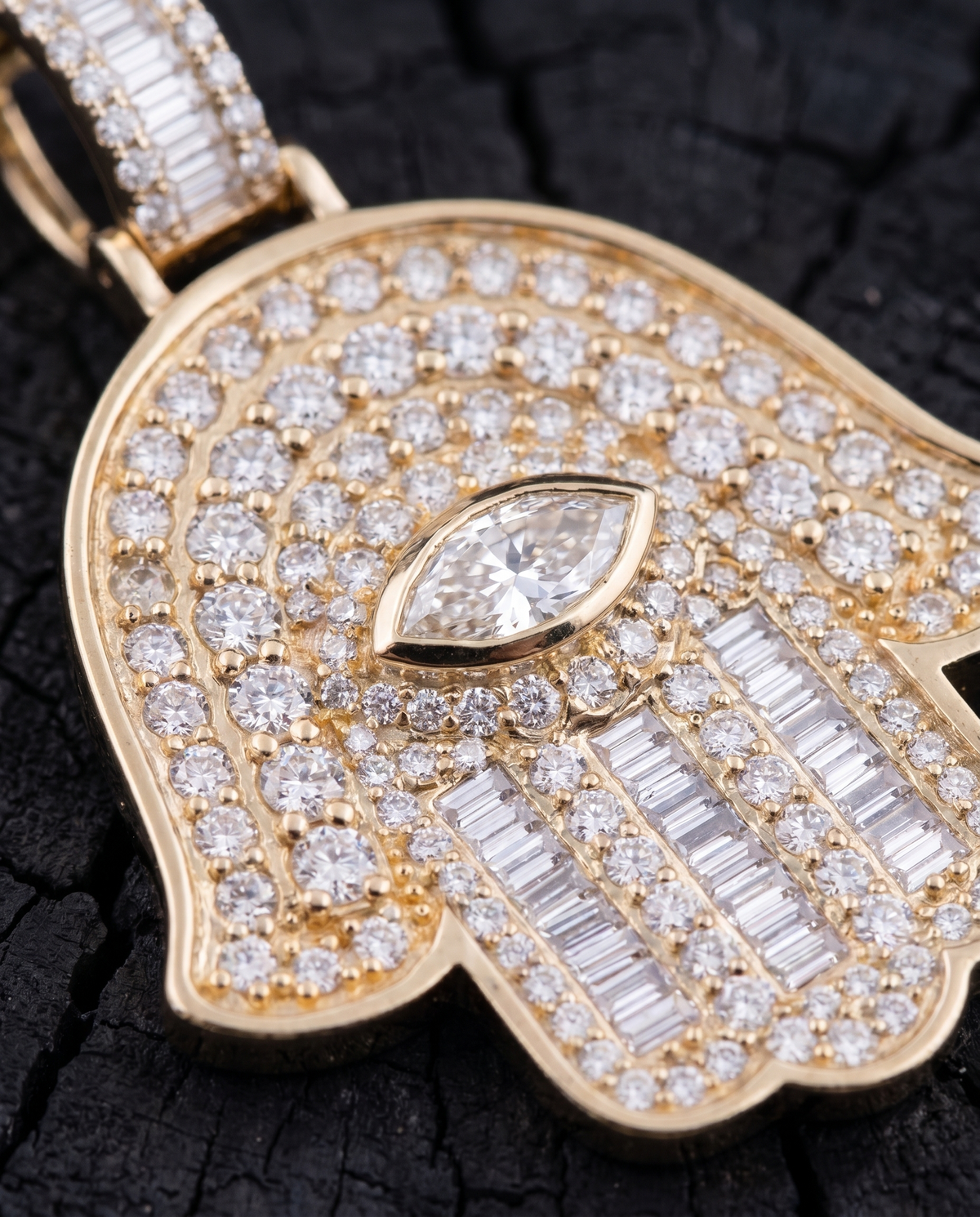 Diamond Hamsa