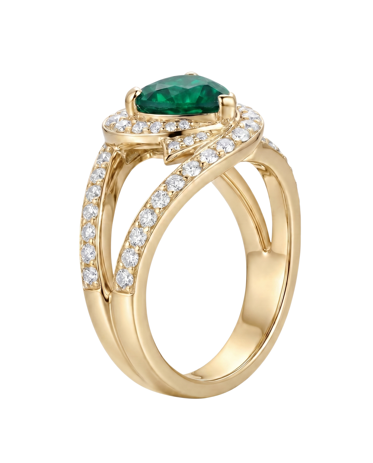 Heart Sapphire Ring