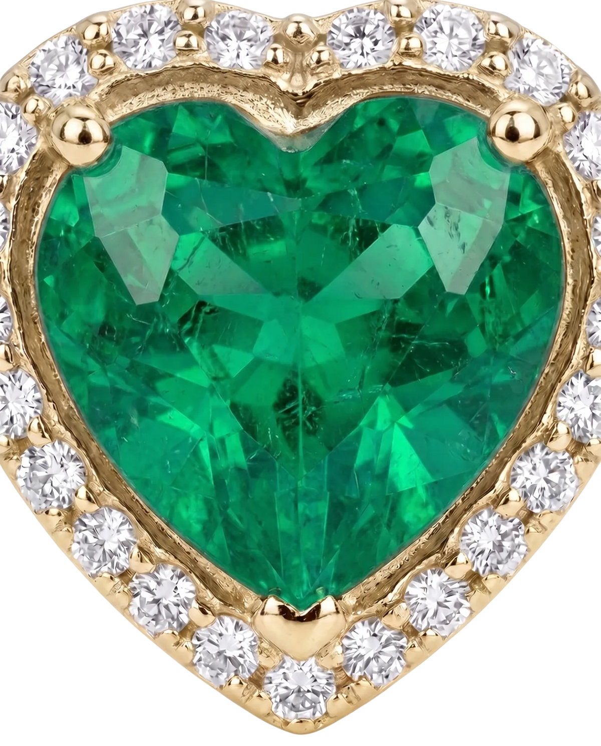 Heart Halo Studs