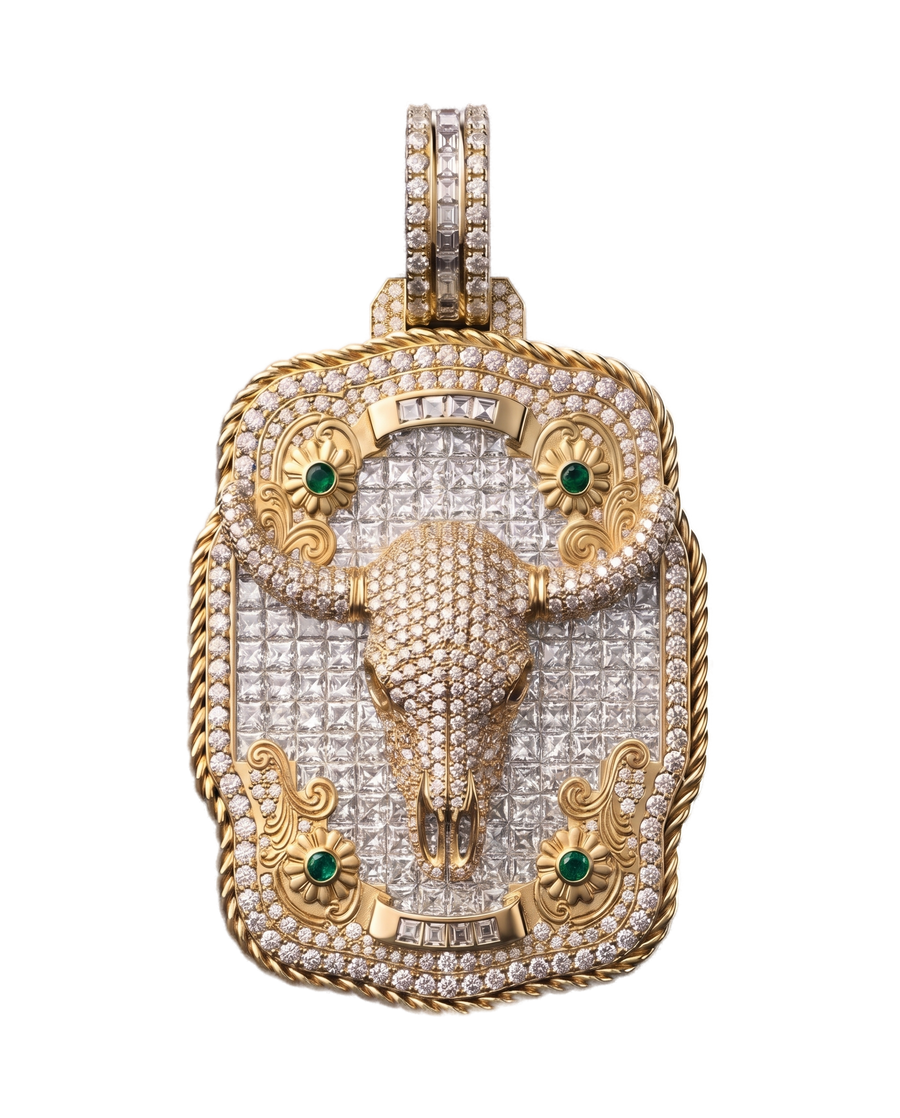 Championship Trophy Buckle pendant