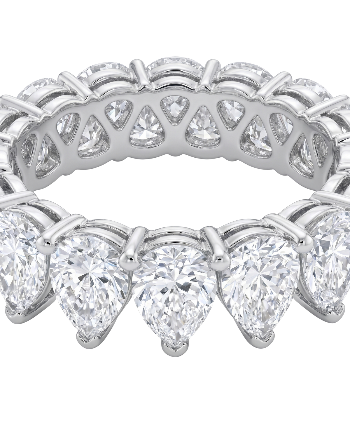 Pear Diamond Eternity