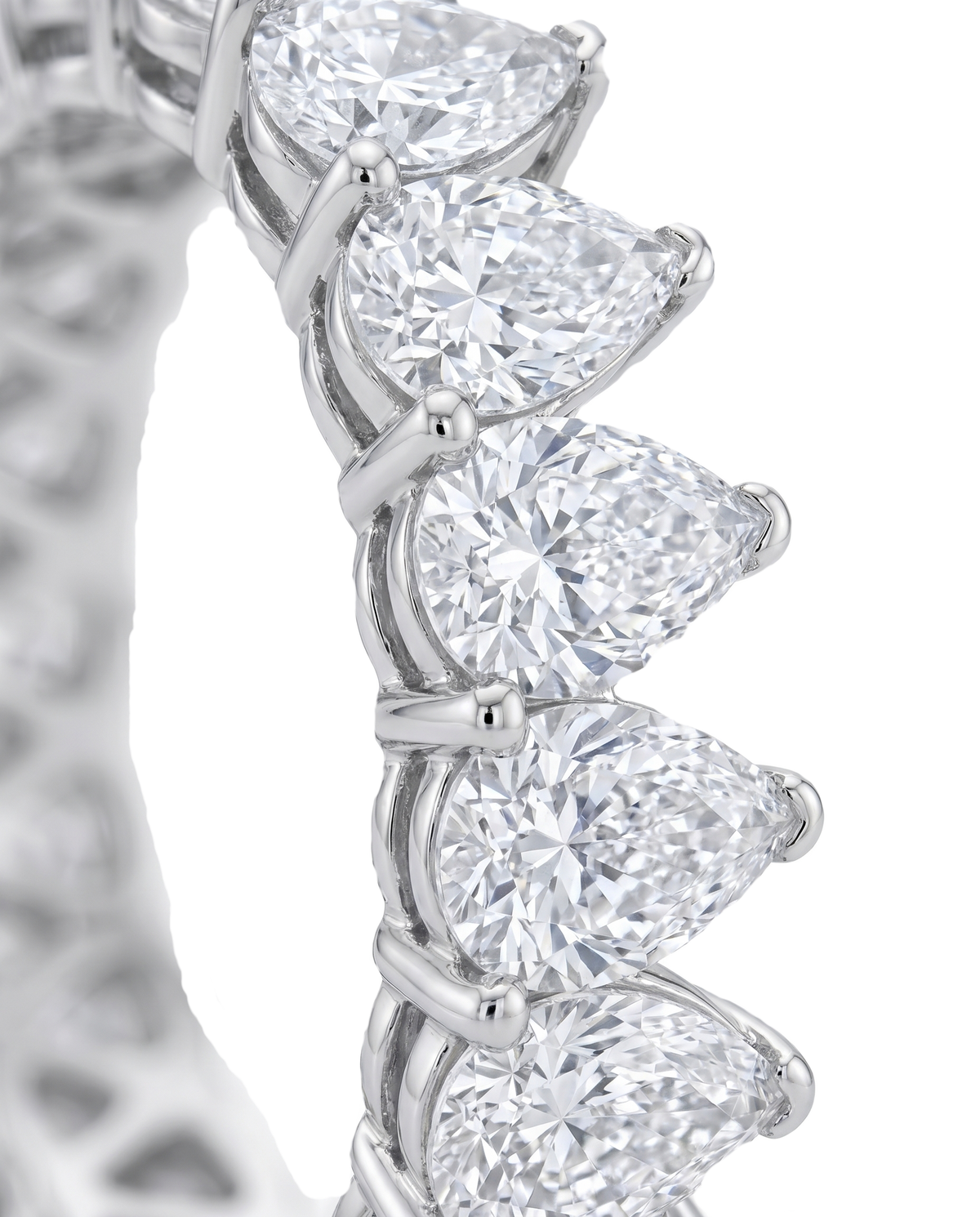 Pear Diamond Eternity
