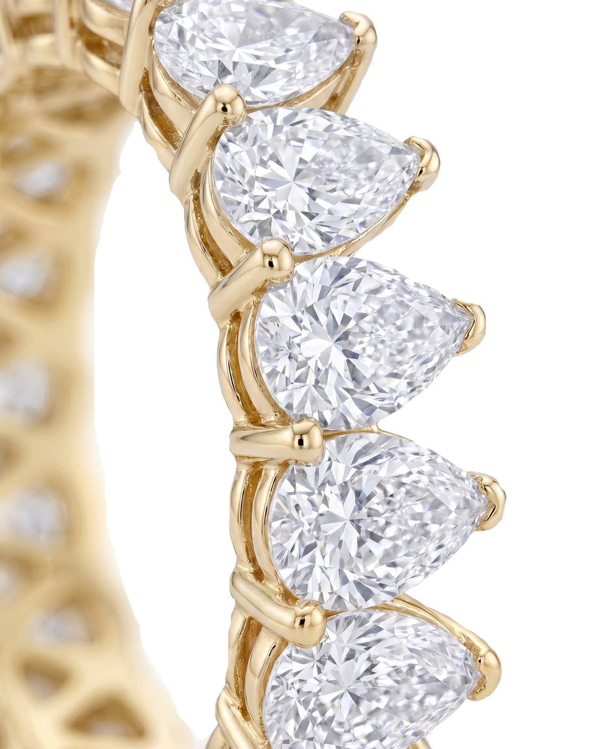 Pear Diamond Eternity