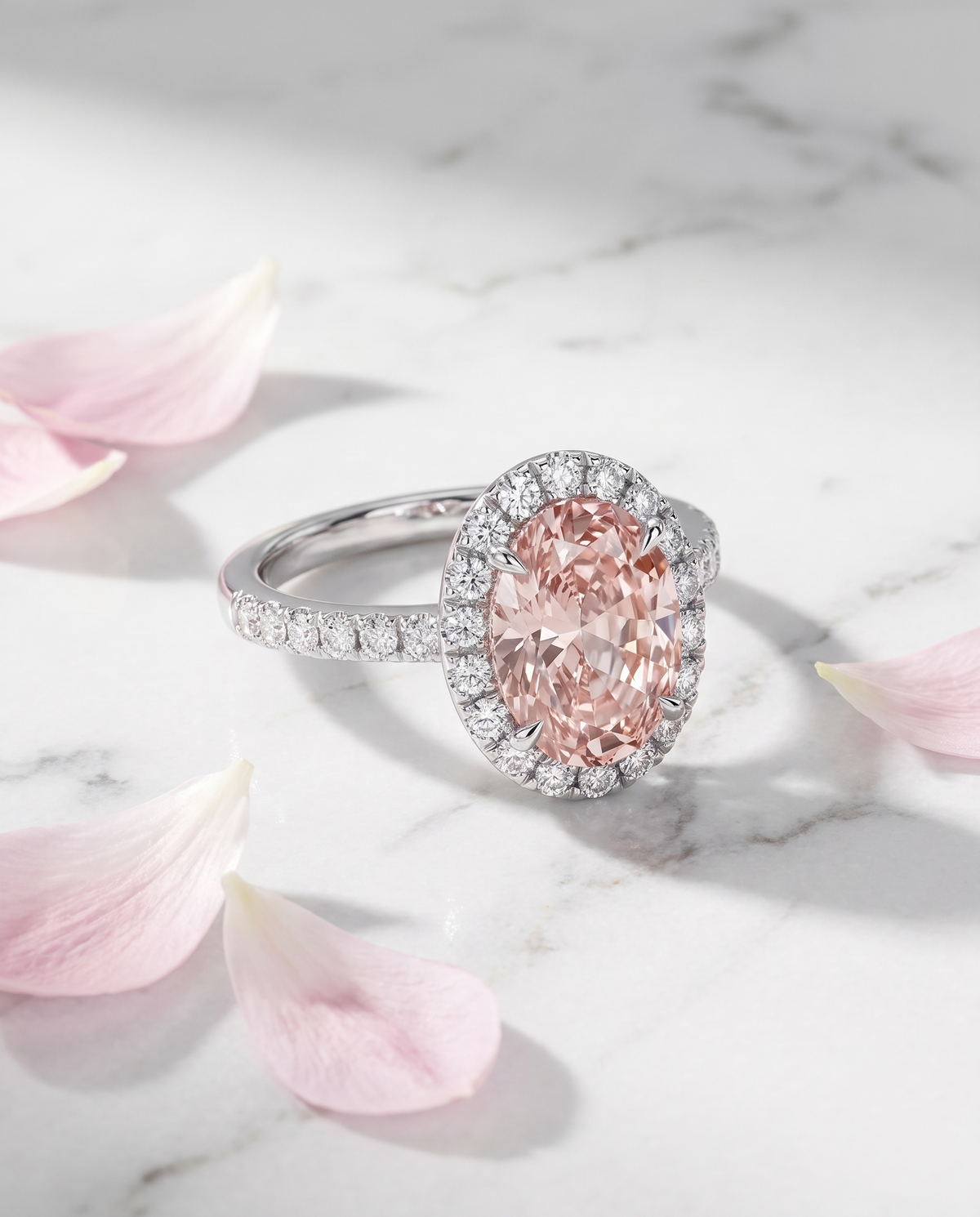 The Roselle Ring | Pink Diamond