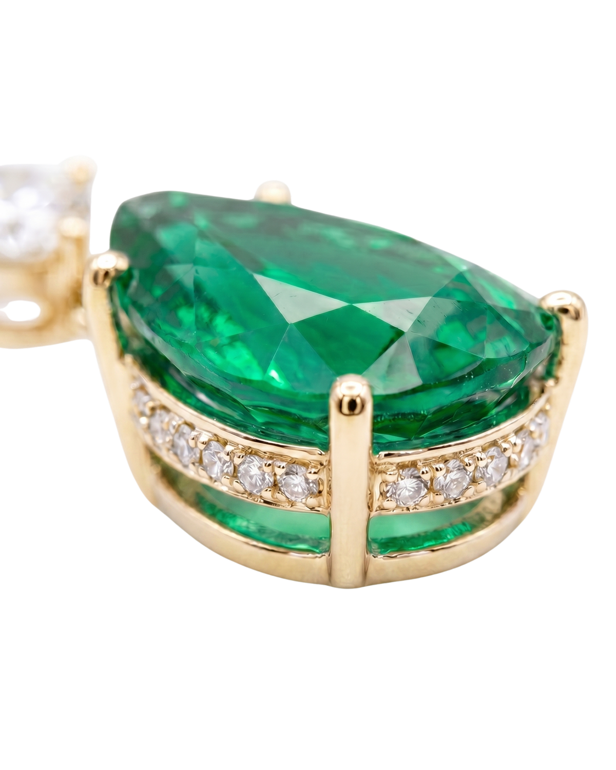 The Vela Earrings | Emerald