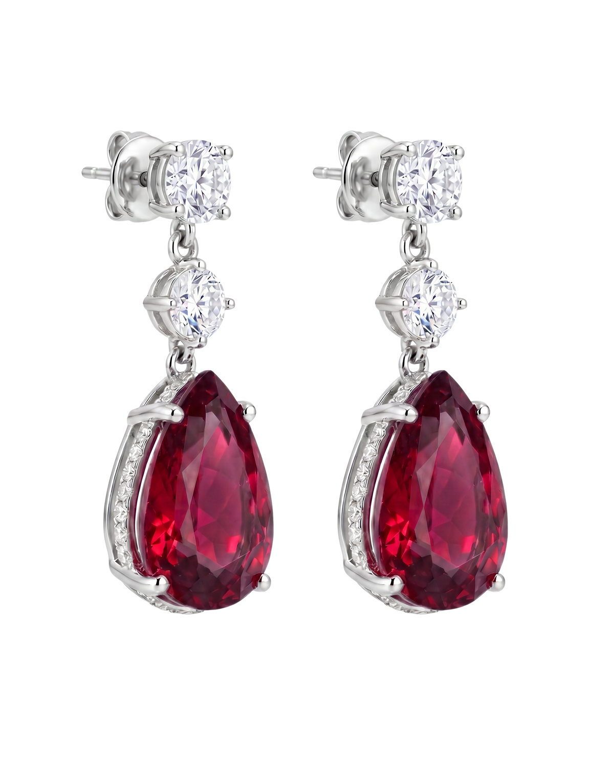 The Vela Earrings | Yellow Sapphire