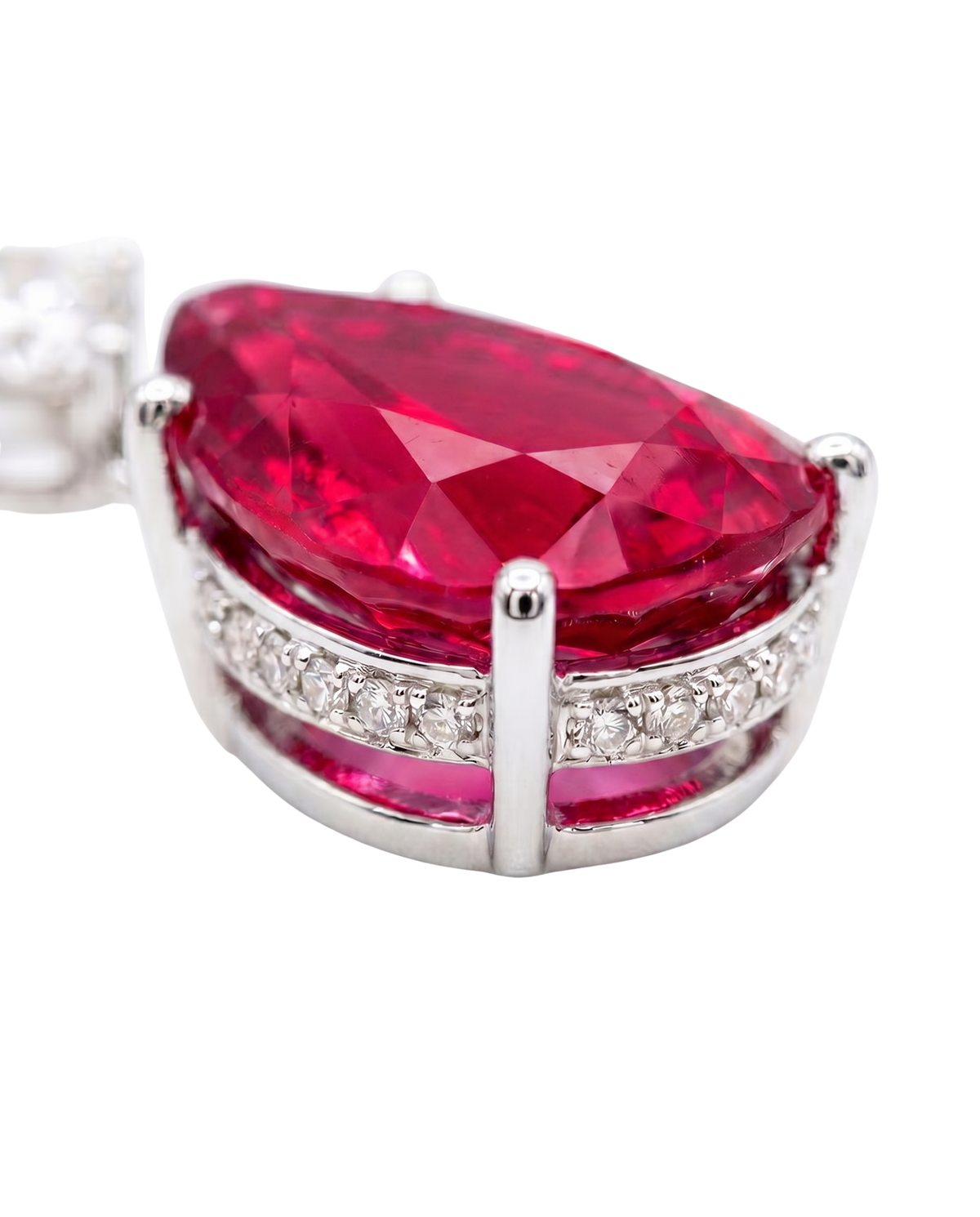 The Vela Earrings | Ruby