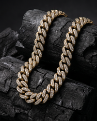 Diamond Pavé Cuban Chain | 12mm