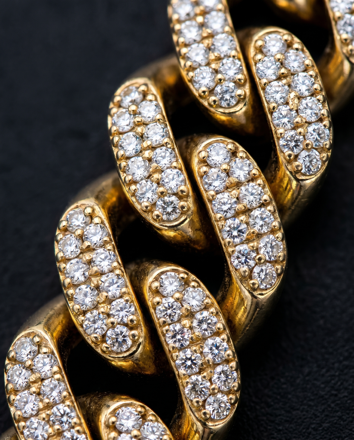Diamond Pavé Cuban Bracelet | 12mm
