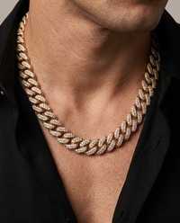 Diamond Pavé Cuban Chain | 12mm