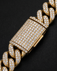 Diamond Pavé Cuban Bracelet | 12mm