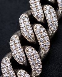 Diamond Pavé Cuban Bracelet | 12mm