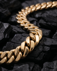 Solid Gold Cuban Chain | 12mm