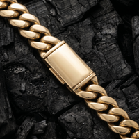 Solid Gold Cuban Chain | 12mm