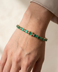 Gemstone Diamond Bracelet | 3mm