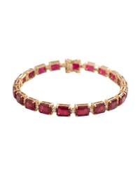 Gemstone Diamond Bracelet | 3mm