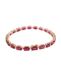 Gemstone Diamond Bracelet | 3mm