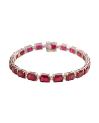 Gemstone Diamond Bracelet | 3mm