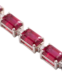 Gemstone Diamond Bracelet | 3mm