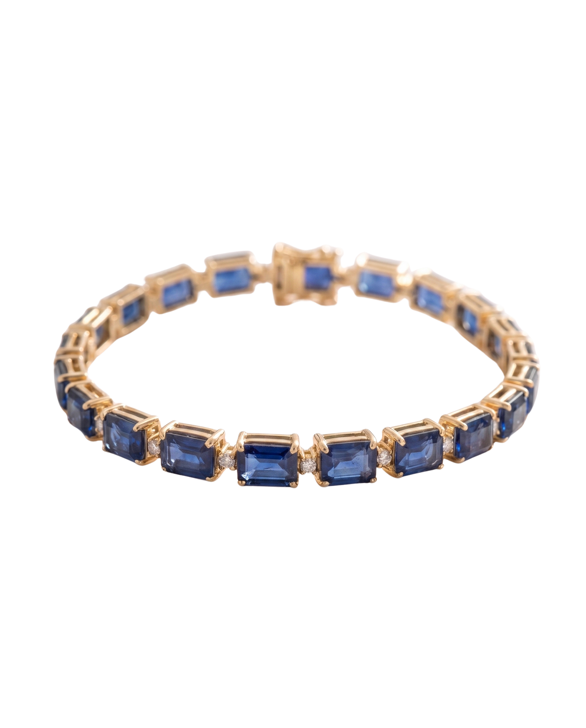 Gemstone Diamond Bracelet | 3mm