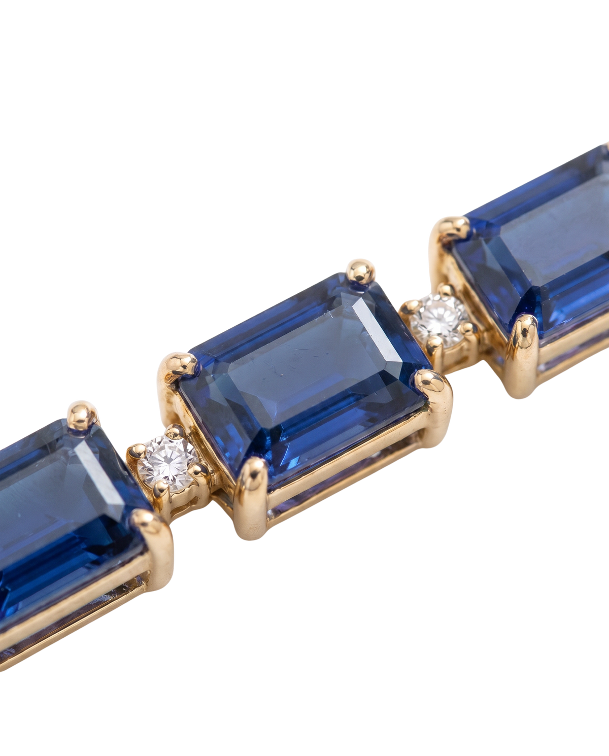 Gemstone Diamond Bracelet | 3mm
