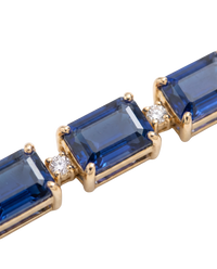 Gemstone Diamond Bracelet | 3mm