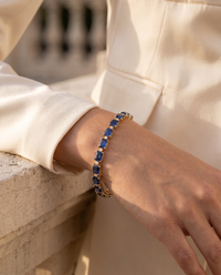Gemstone Diamond Bracelet | 3mm
