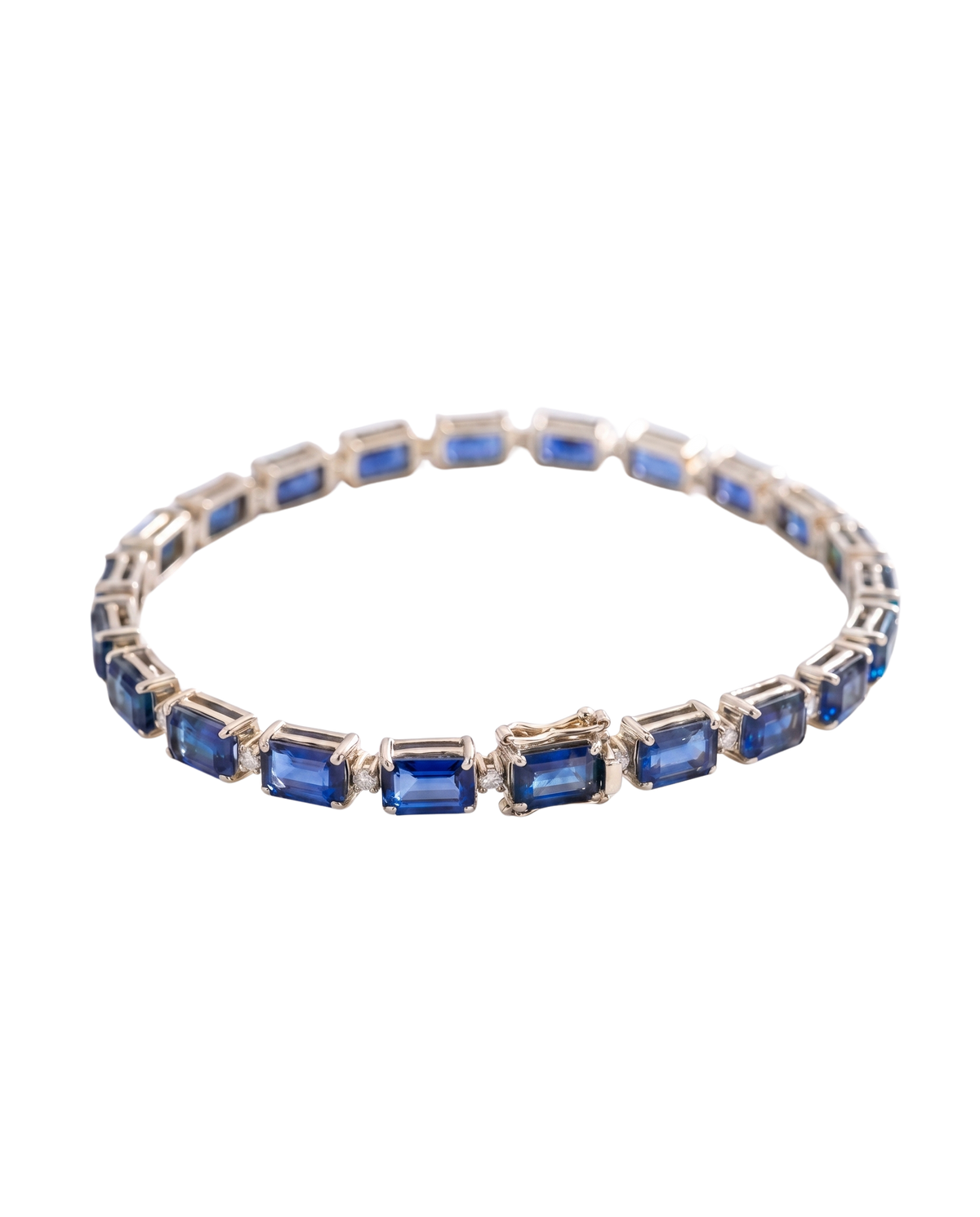 Gemstone Diamond Bracelet | 3mm