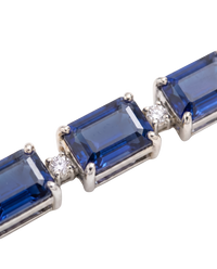 Gemstone Diamond Bracelet | 3mm