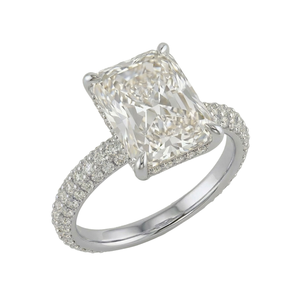 Radiant Pavé Ring