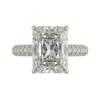 Radiant Pavé Ring