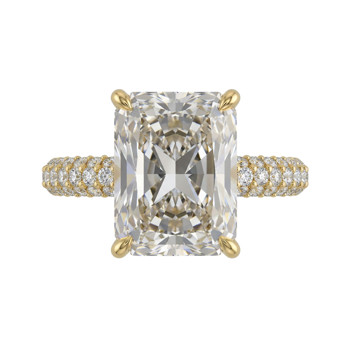 Radiant Pavé Ring