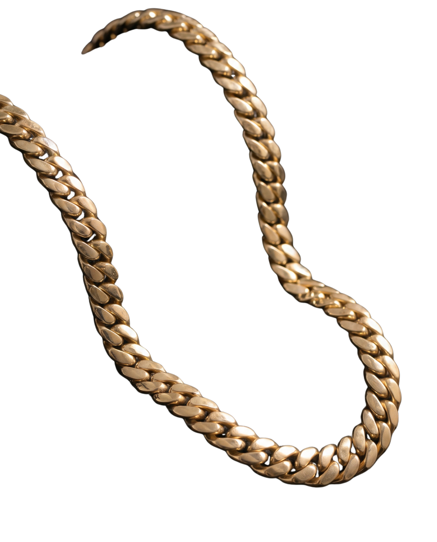 Solid Gold Cuban Chain | 6mm