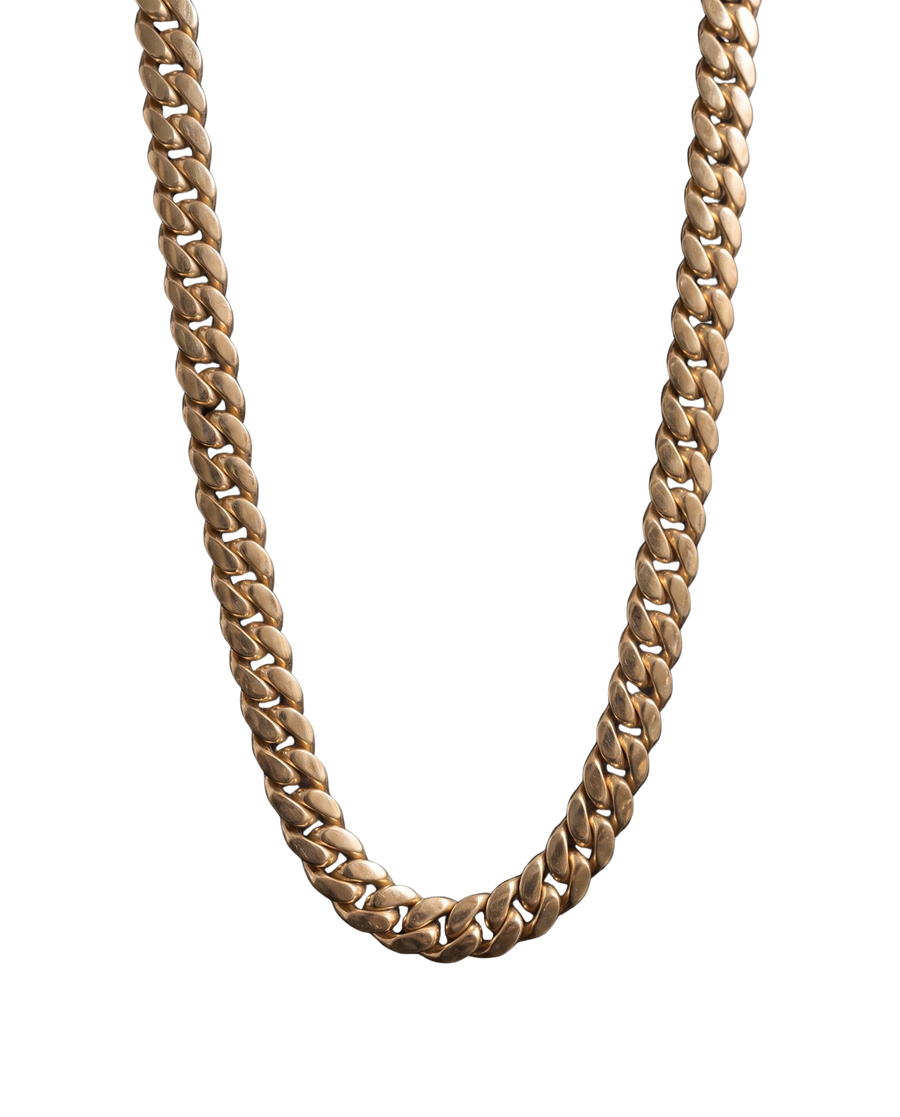Solid Gold Cuban Chain | 6mm